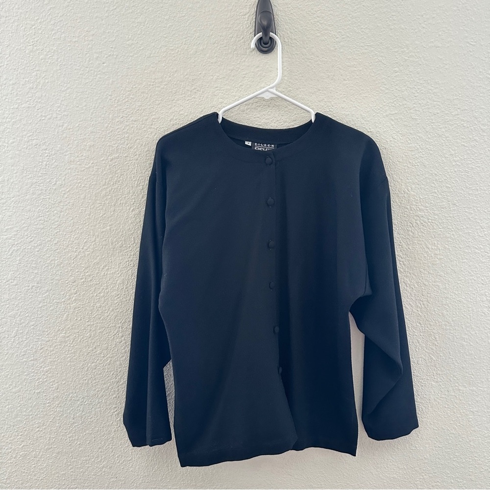 Vintage Eileen Fisher Batwing Sweater - Quiet Luxury Minimalist - 1 - LG